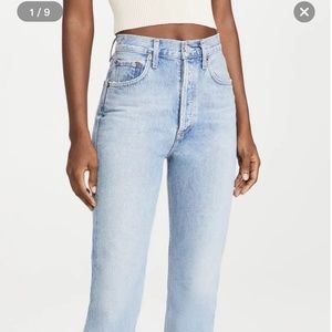 Agolde 90s Pinch Waist High Rise Straight Jeans